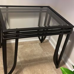 Two Glass Table 