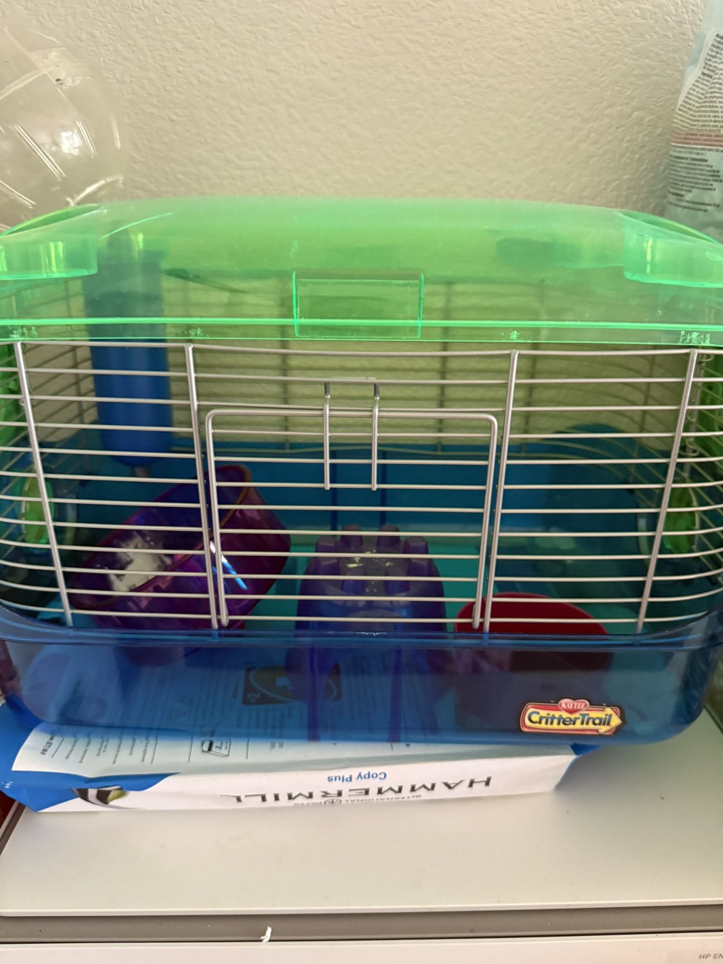 Hamster Cage And Accessories