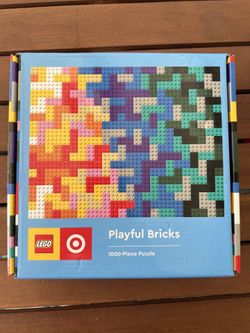 NEW Sealed LEGO x Target 1000 Piece Puzzle “Playful Bricks”