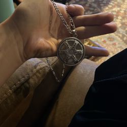 Custom Made PENDENT! It Spins!! Also Has A Light Or Motherboard In It