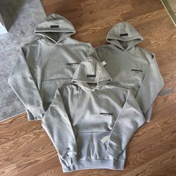 Essentials hoodies dark oat