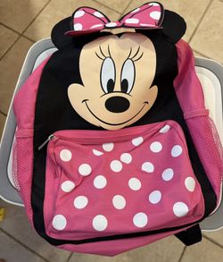 Minnie Mouse Backpack and Diaper Bag
