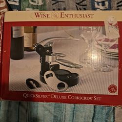 Quicksilver Deluxe Corkscrew set 