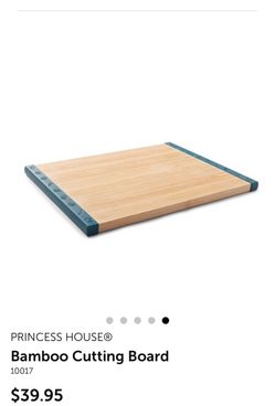Princess House Bamboo Cutting Board