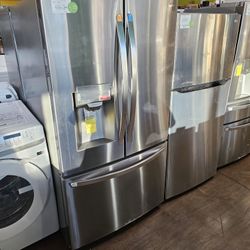 French door Refrigerator LG Stainless steel