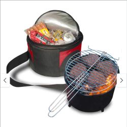 Grill cooler combo