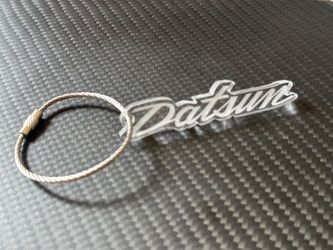 Datsun 280z 240z B210 Truck JDM Laser Etched Acrylic Key Chain