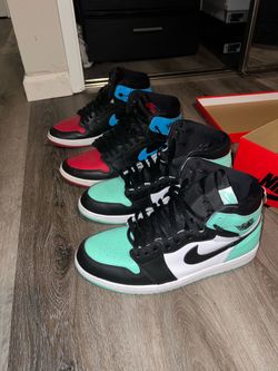Retro Jordan 1s “UNC to Chi” and “Green Glow”
