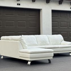 🛋️ Sofa/Couch Sectional - Leather - Delivery Available 🚛