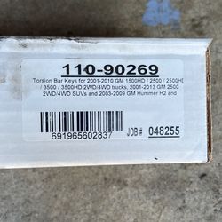 Cognito Torsion Bar Keys 2001-2010 GM Silverado Sierra