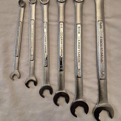 Craftsman Box Wrenches Set of Six