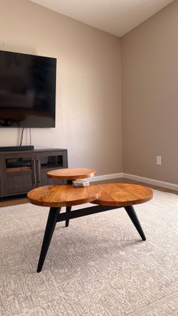 World Market Wood And Iron Coffee Table