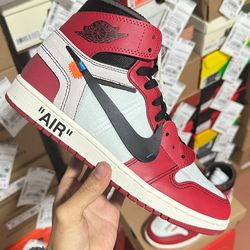 Jordan 1 x Off White AJ1 chicago