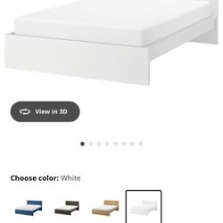 IKEA Malm Queen Bed Frame W/Drawers