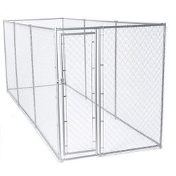 Dog Kennel, Pen - 6 ft. x 5 ft. x 15 ft. Chain Link Kit