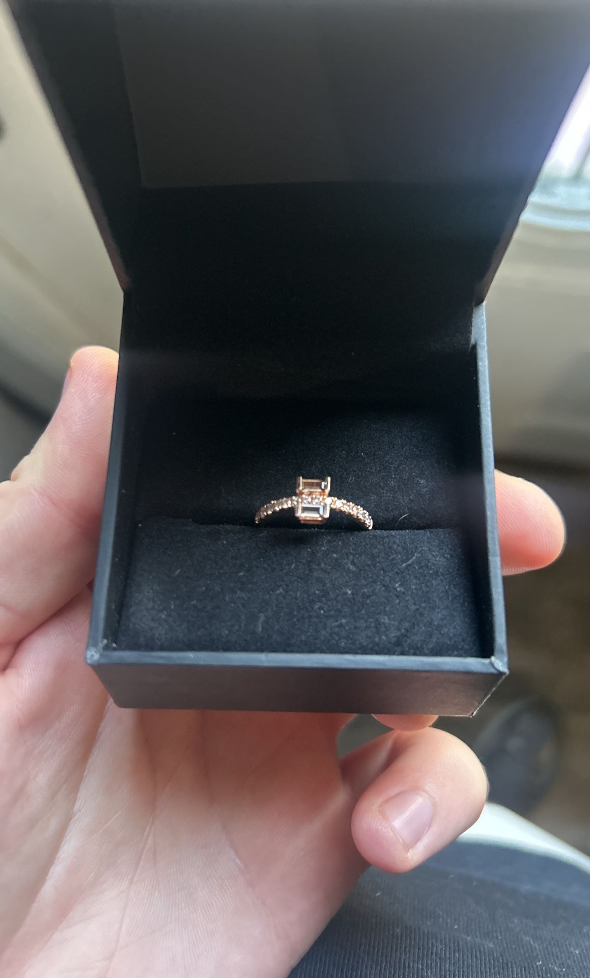 Chocolate Lebanon Diamond Ring