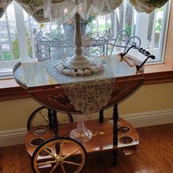 Vintage tea cart