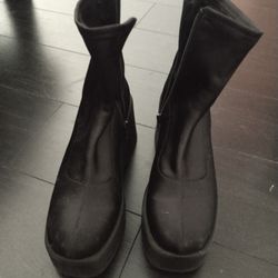 Black Aldo Boots Size 6.5 US