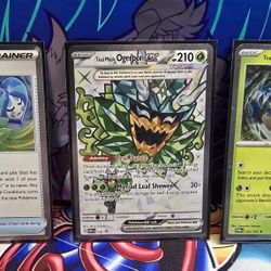 POKEMON Teal Mask Ogerpon 3 Card Lot  Ultra Rare/ Cosmos Rare