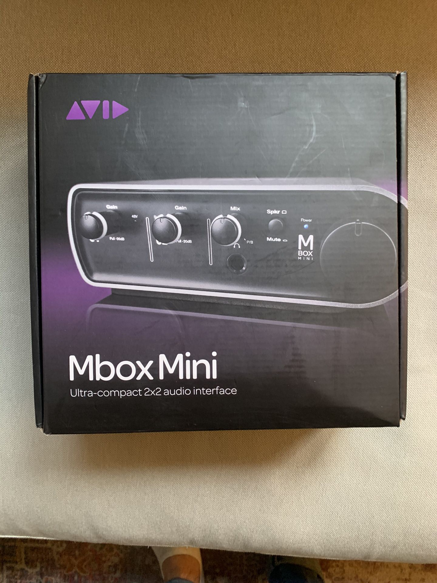 Mbox Mini 2x2 USB Audio Interface