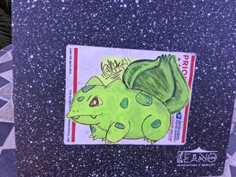 NEW POKEMON x Aspkt 1 ORIGINAL BULBASAUR PIKACHU CHARIZARD ESPION MEE UMBREO BLASTOISE SQUIRTLE CHARMANDER DRAGONYTE POP UP ILLUSTRATI9N CARD EX FIR