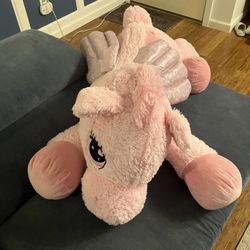 Big Pink Unicorn Stuffy