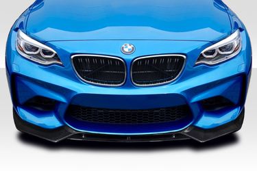 Blemished 2016-2021 BMW M2 F87 AF-1 Front Lip Under Spoiler ( CFP ) - 1 Piece