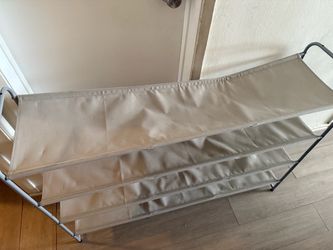 4 tier shoes rack