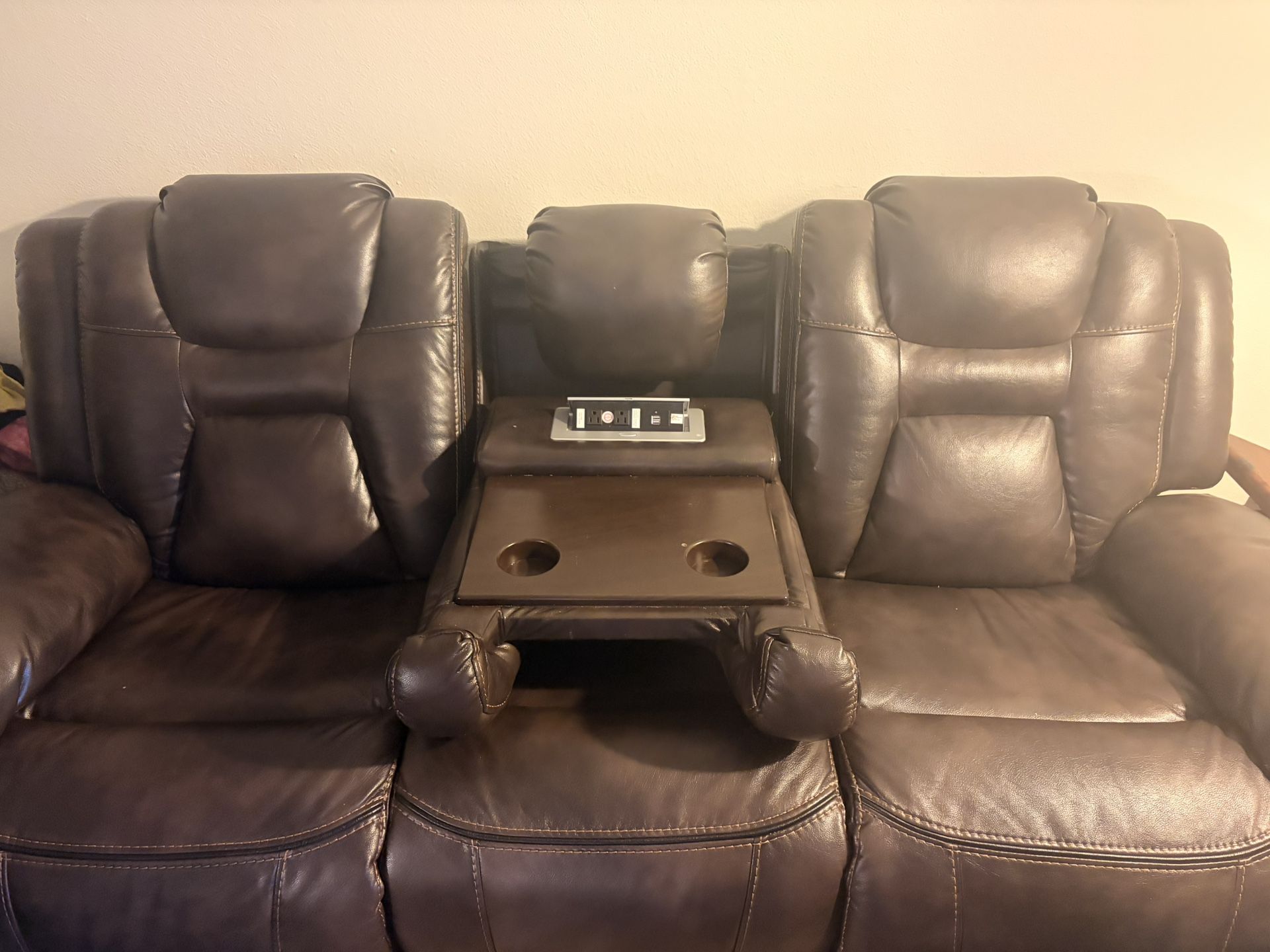 Power Recliner Couch 