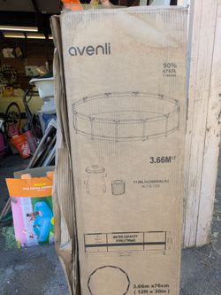 Avenli 12ft x 30in Above Ground Pool
