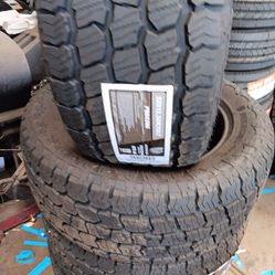 New set of tires Pegasus all terrain 33 1250 20 lt