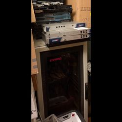 22U Enclosed Server Rack on Casters