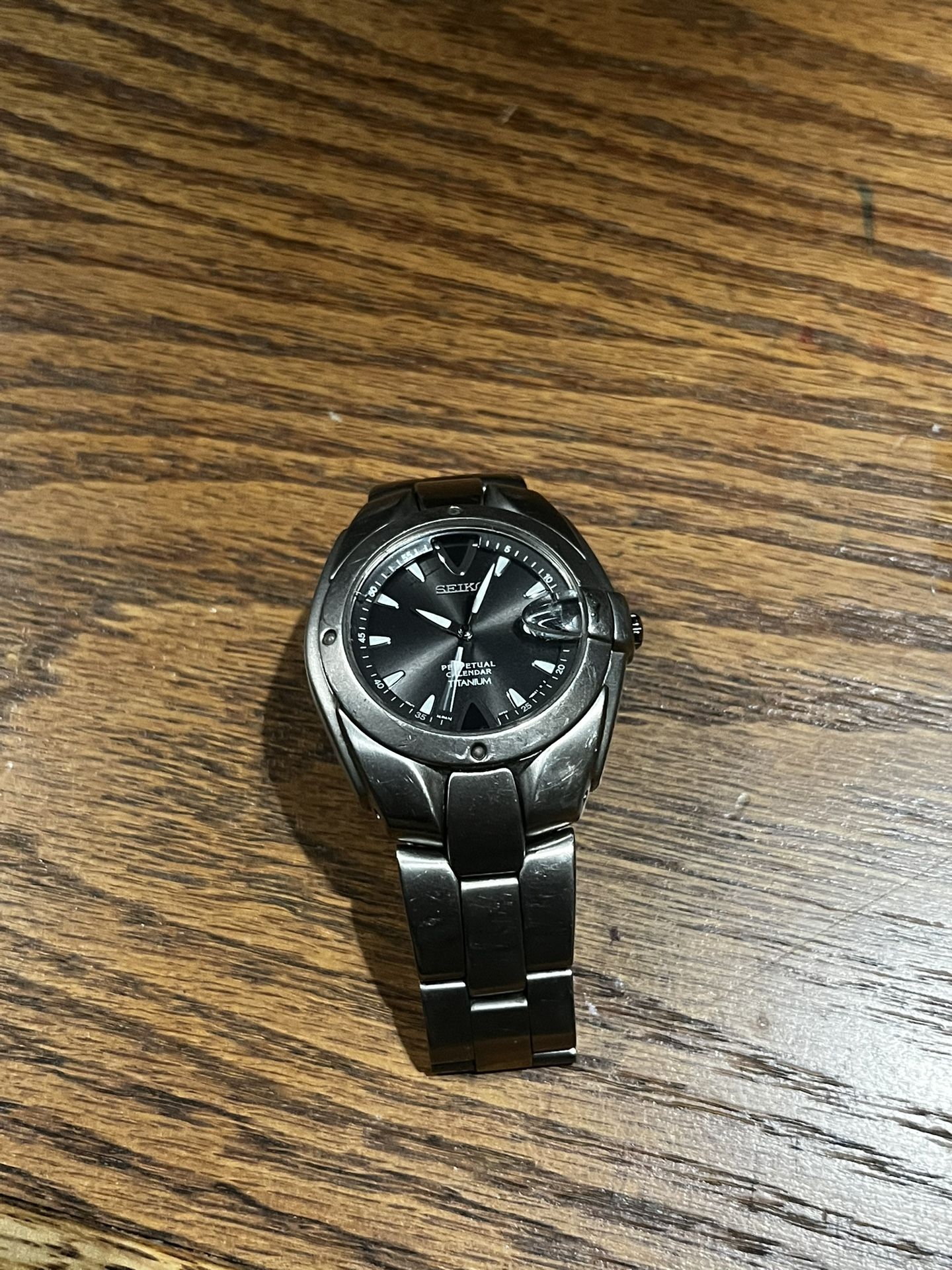 Seiko Perpetual Calendar Titanium