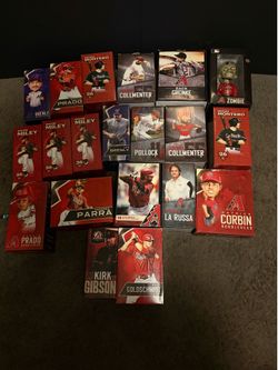 Arizona diamondbacks bobble head collection