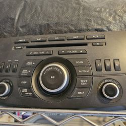 2012 Mazda3 Stock Stereo