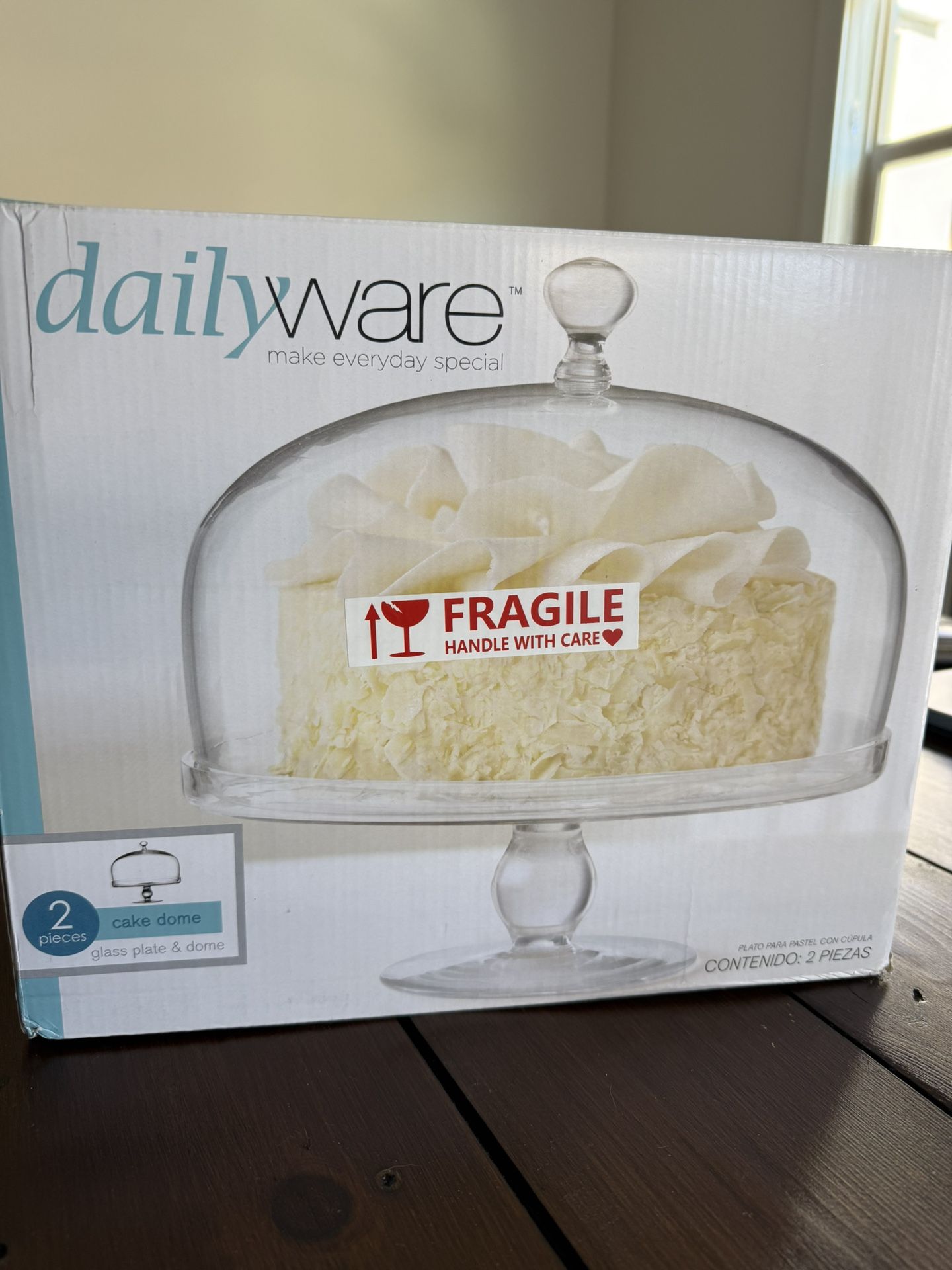 Glass Cake Stand/Display