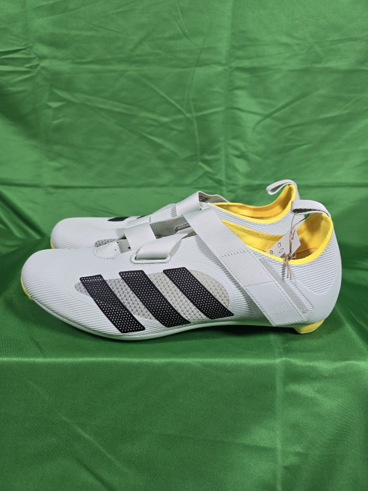 Adidas The Indoor Cycling Shoe Mens 10/ Womens 11 Green Yellow GX1668