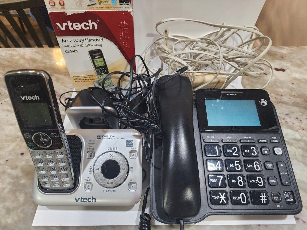 VTech & AT&T Home Phone Bundle – Like New