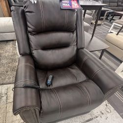 Brown Recliner 