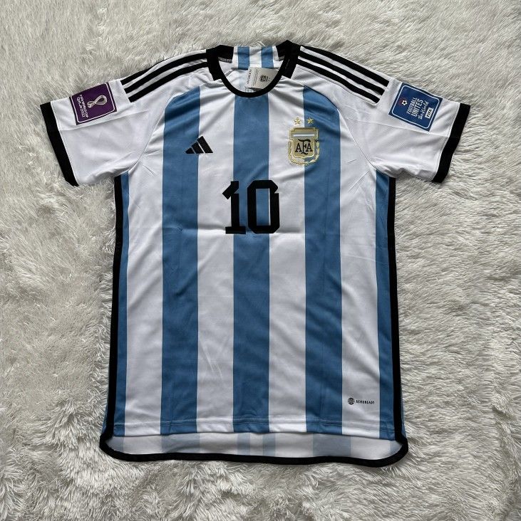 Argentina Messi Away Jersey FIFA World Cup 2022 France Spain Germany –  SportsHeap Store