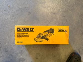 Dewalt cordless grinder