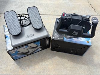 Ch Products Yoke and Rudder Pedals