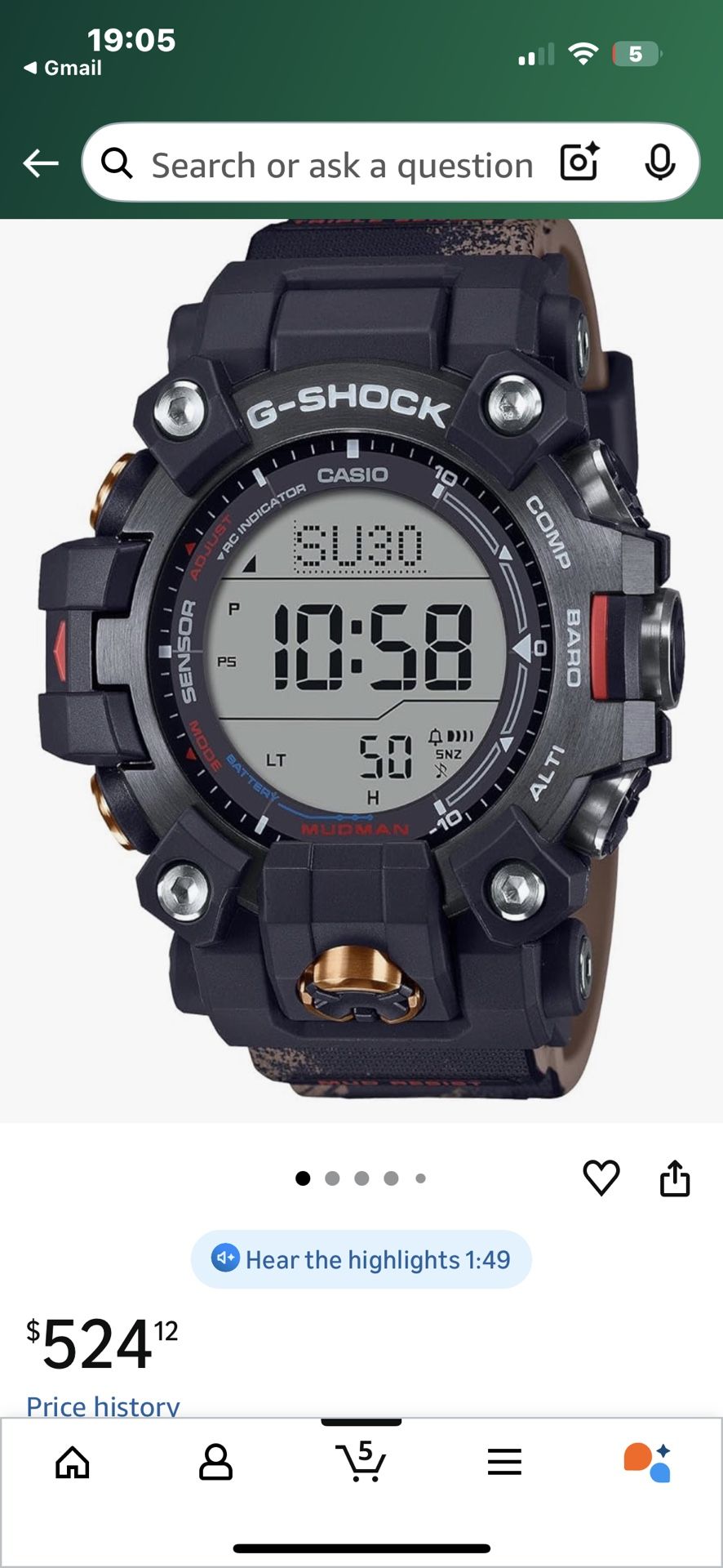 G-Shock Mudman Limited Edition