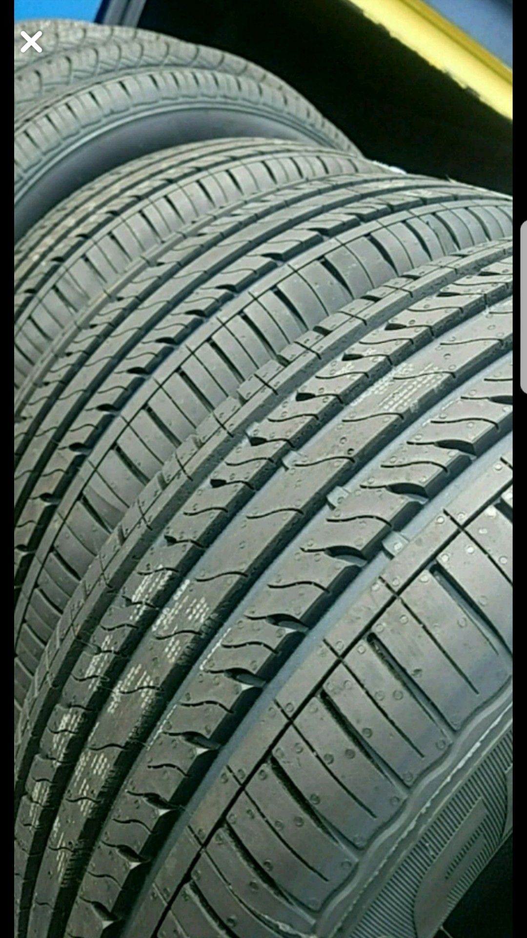 New tires most sizes $299 cash and carry or $350 installed {contact info removed}