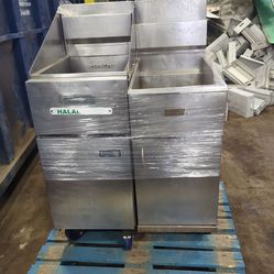 Stainless steel deep fryer