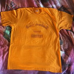 Supreme “Shadow Tee” Orange Shirt Size XL