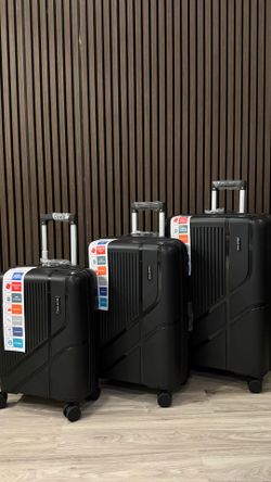 3 pieces luggage sets