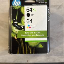 HP 65XL/65 High-Yield Black and Tri-Color Ink Cartridges