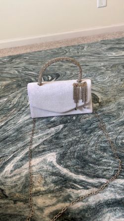 White handbag