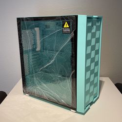 Teal Pc Tower